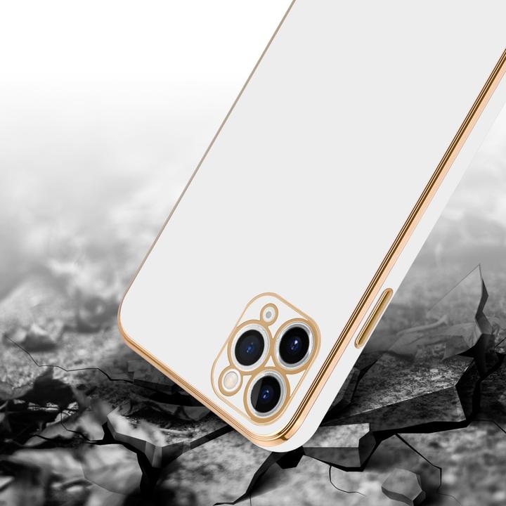 Produktbild Cadorabo Hülle für Apple iPhone 12 PRO MAX im TPU mit Kameraschutz LM130 Style (Apple iPhone 12 Pro Max)