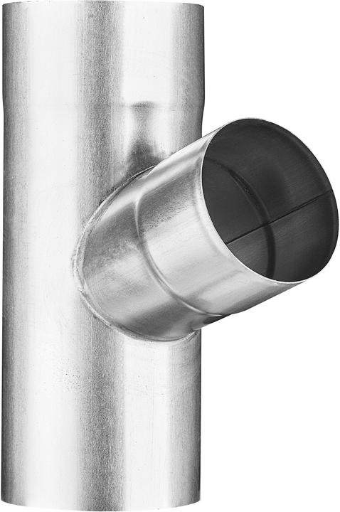 Produktbild Grömo Zink-Fallrohrabzweig 72Grad, 100/100mm