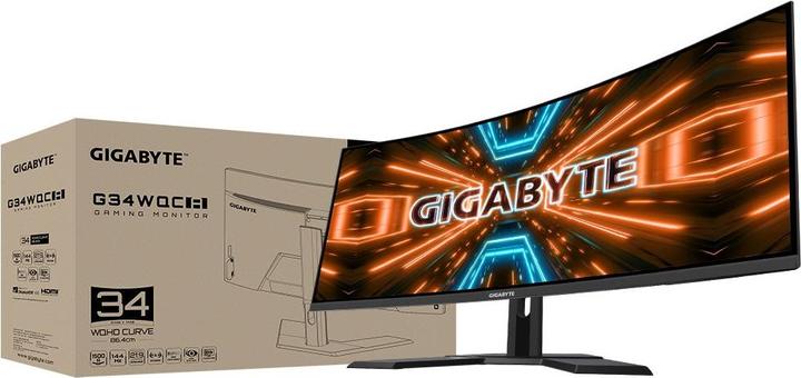 Image du produit Gigabyte G34WQC A (3440 x 1440 pixels, 34")