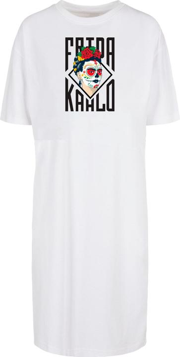 Immagine prodotto Merchcode Donna Frida Kahlo - Vestito organico con spacchi e scritte - 119485 (XXL)