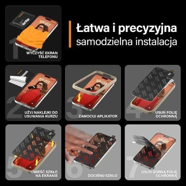 Immagine prodotto PanzerGlass Eyecare Protezione Schermo Ultra-Wide Fit (1 Pezzo/i, Apple iPhone 15 Pro)
