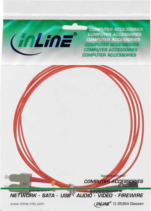 Produktbild InLine MTRJ-Glasfaser-Patchkabel (CAT6, 3 m)