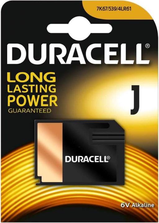 Actual product image Duracell Batterie 7K67 Flatpack 4LR61, V4918, V4018, 5000394767102 (1 pcs., J, 570 mAh)