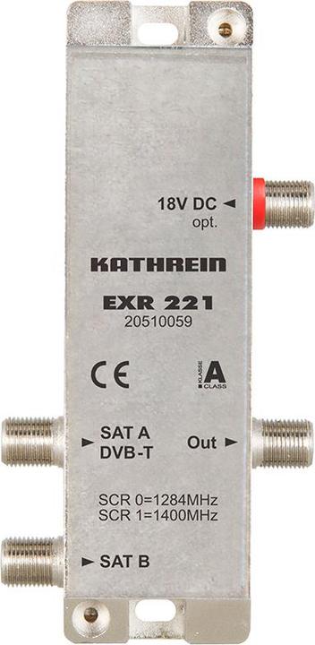 Image du produit Kathrein EXR 221 Commutateur multicâble sur 1x2 (Multi commutateur)