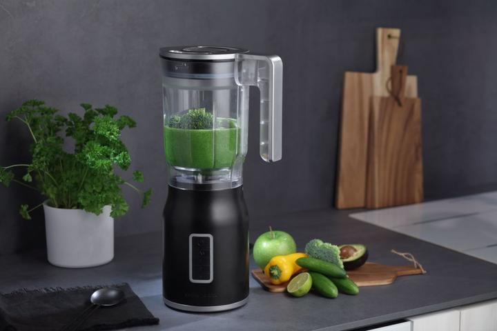 Actual product image Gorenje Blender B800ORAB Tabletop, 800 W, Jar material Plastic, Jar capacity 1.5 L, Ice crushing, Black (800 W)