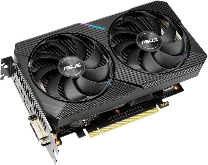 Actual product image ASUS GeForce DUAL GTX 1660S O6G MINI (6 GB)