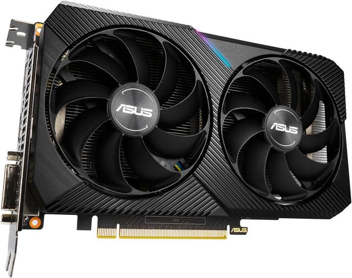Actual product image ASUS GeForce DUAL GTX 1660S O6G MINI (6 GB)