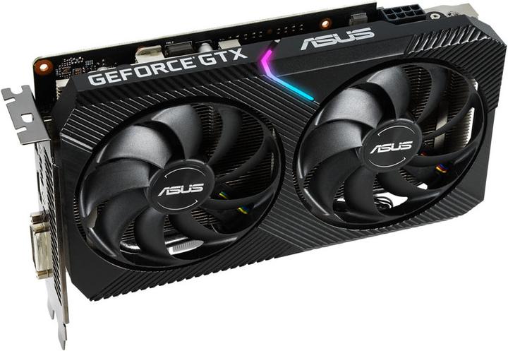 Actual product image ASUS GeForce DUAL GTX 1660S O6G MINI (6 GB)