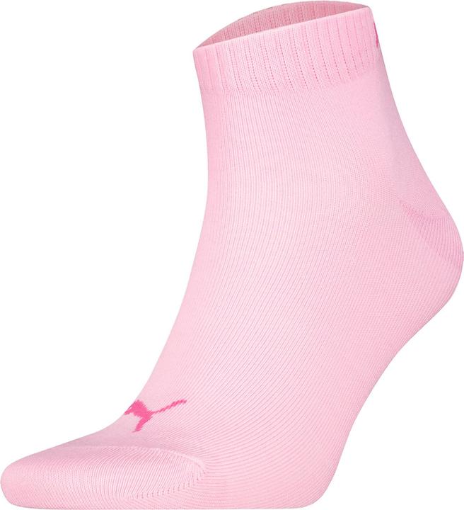 Produktbild Puma Socken Söckchen 3 Paar Quarter Uni Rosa/Weiss (3er Pack, 39 - 42)
