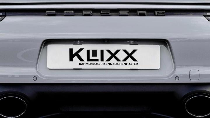 Image du produit Support de plaque d'immatriculation interchangeable (Avant + arrière, Format long)