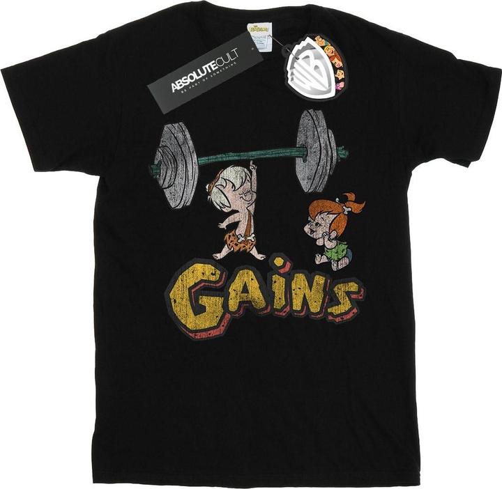 The Flintstones Bam Bam Gains Distressed TShirt Jungen