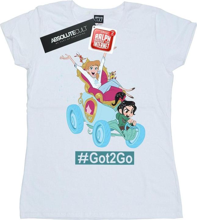 Disney Wreck It Ralph Cinderella And Vanellope TShirt (S)