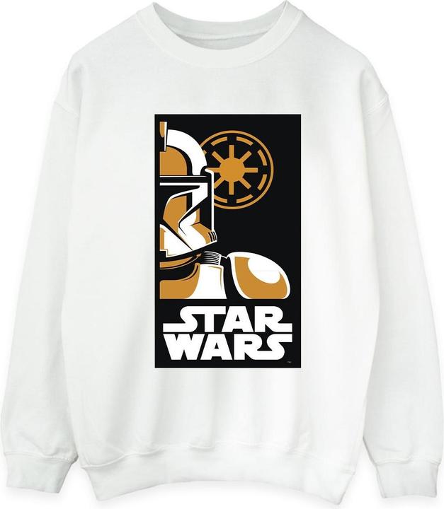 Star Wars Stormtrooper Art Poster Sweatshirt (L)