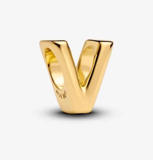 Pandora Alphabet-Mini-Charm: Ihre Persönliche Botschaft (Kein weiteres Material)