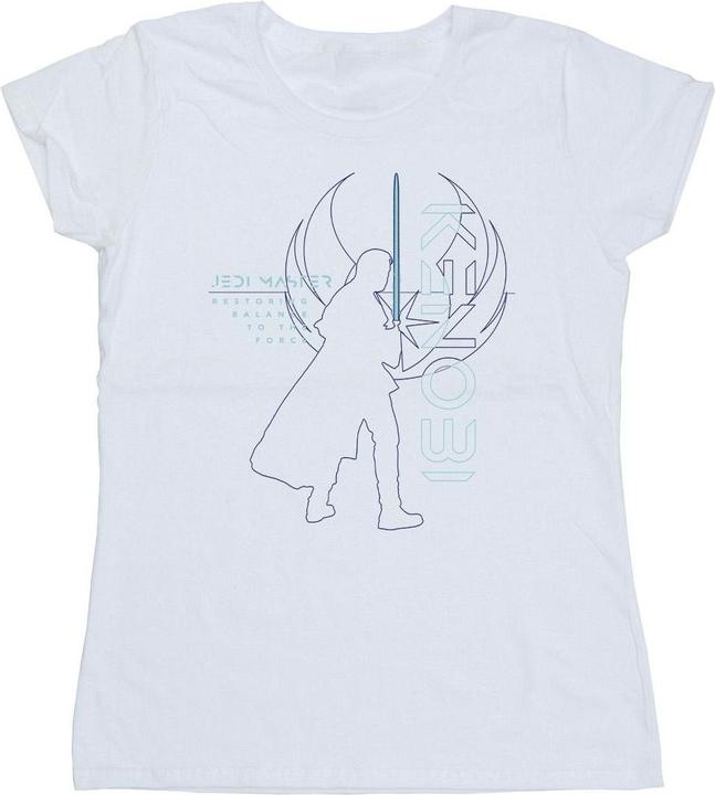Star Wars ObiWan Kenobi Jedi Master Balance TShirt (L)