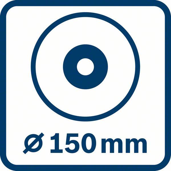 Image du produit Bosch Professional Zubehör Rouleau abrasif en non-tissé pour satineur, 19 mm, grossier, 100 mm (Croustillant)