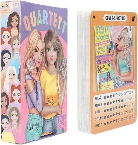 Image du produit Magni Cartes à jouer Quartet TOPModel