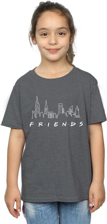 Immagine prodotto Friends Skyline Logo Maglietta Ragazze (140, 146)