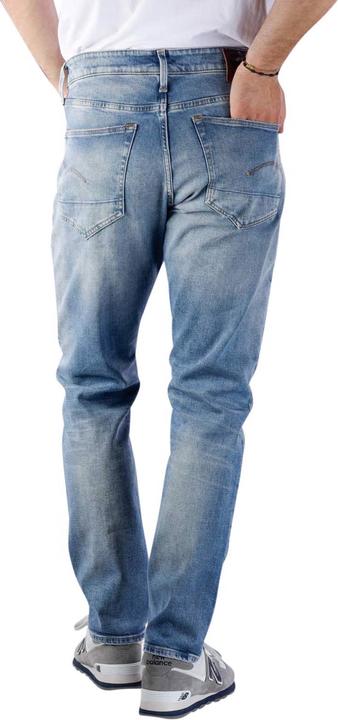 Actual product image G-Star 3301 Straight Tapered Jeans Elto Stretch indigo aged (W36/L34)