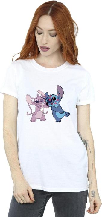 Immagine prodotto Disney Lilo & Stitch Kisses Maglietta Ampia Donna (L)
