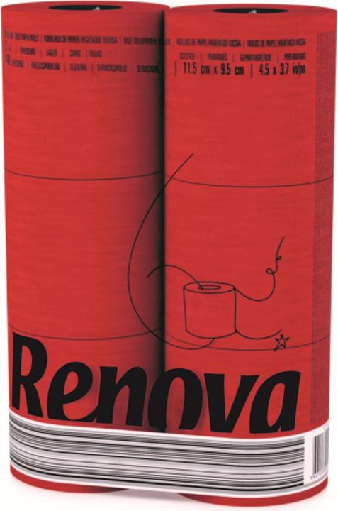 Image du produit Renova Papier hygiénique rouge (6 x)