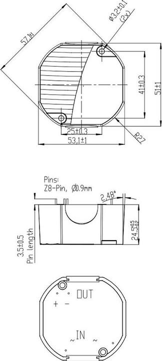 Produktbild Egston N1hPSW3 18 AC/DC-Printnetzteil 1.5 A 18 W 12 V/DC 1 St.