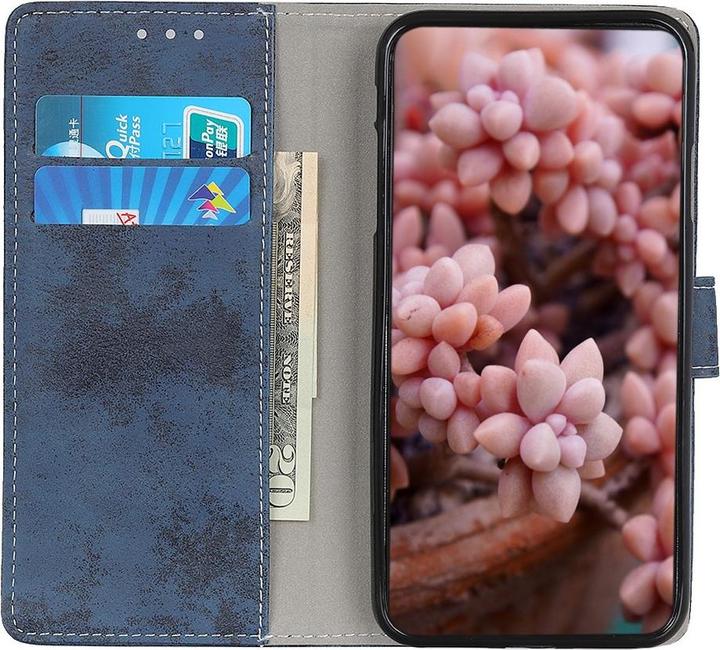 Immagine prodotto Cover-Discount Xiaomi Mi Note 10 - Custodia Vintage Suede Optics Blu Scuro (Xiaomi Mi Note 10)