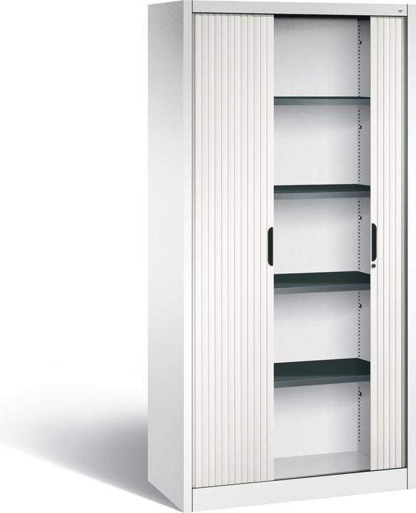 Image du produit C+P Armoire à volets roulants avec store horizontal (100 x 42 x 198 cm)