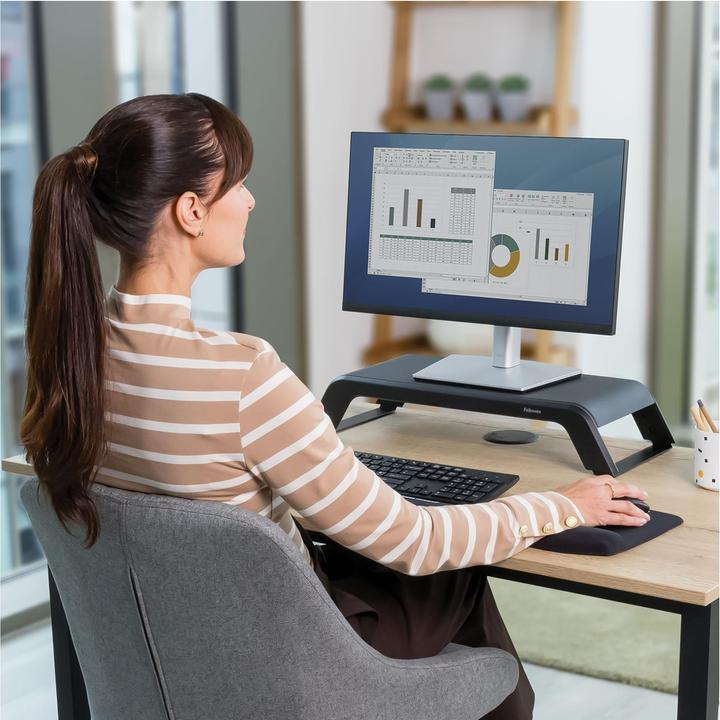 Actual product image Fellowes Hana Lt Monitor Riser Black