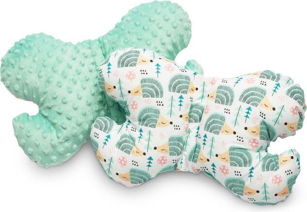 Image du produit Sensillo Oreiller Papillon 26x35 Menthe Hérisson (35 cm)