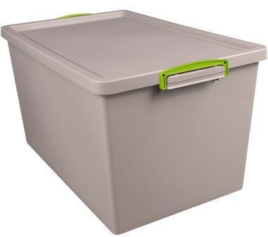 Actual product image Really Useful Box Storage box 83-NST-RDG 83l nestable grey (69.5 x 44 x 36.8 cm, 83 l)
