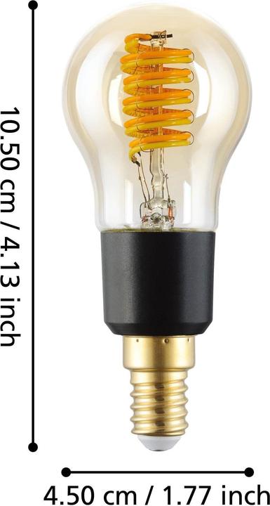 Image du produit EGLO Ampoules LED E14 (E14, 4.90 W, 320 lm, 1 x, G)