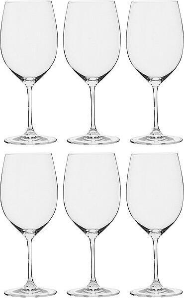 Riedel Serie VINUM Cabernet Sauvignon / Merlot 610 ml 6 Stück im Value Pack (6 Gläser, Rotweingläser)