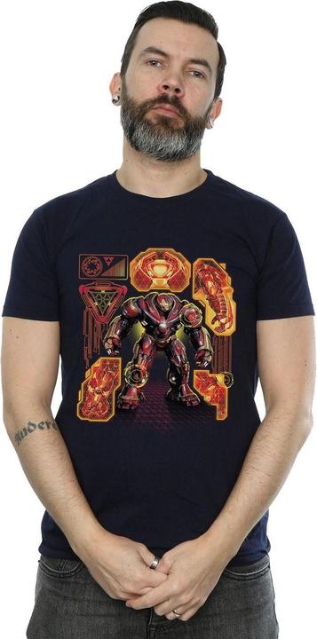 Immagine prodotto Maglietta con la scritta Hulkbuster di Avengers Infinity War (M)