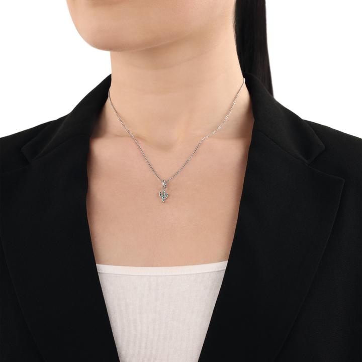 Immagine prodotto Amor Ciondoli da donna, argento 925, zirconi sintetici. | Cactus (Argento 925)