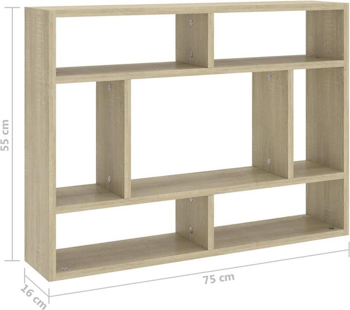 Actual product image VidaXL Jabin (75 x 16 x 55 cm)