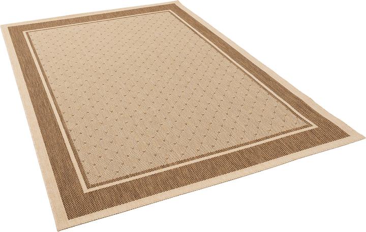 Produktbild Pergamon Modern Flachgewebe Ruggy Karo Bordüre (160 x 230 cm)