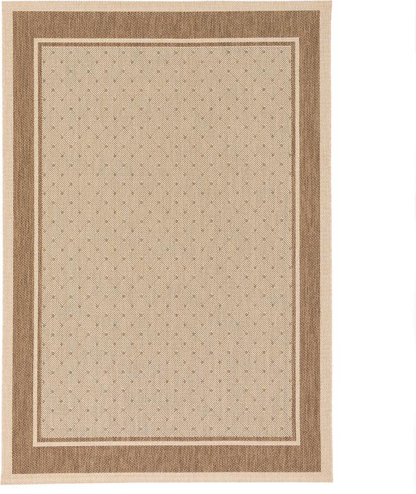 Produktbild Pergamon Modern Flachgewebe Ruggy Karo Bordüre (160 x 230 cm)