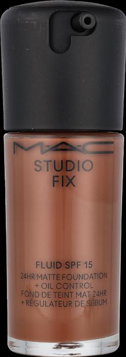 Actual product image MAC Cosmetics Studio Fix Fluid Fond de Teint Sun Protection Factor 15 (re) NW55 (DN 55)