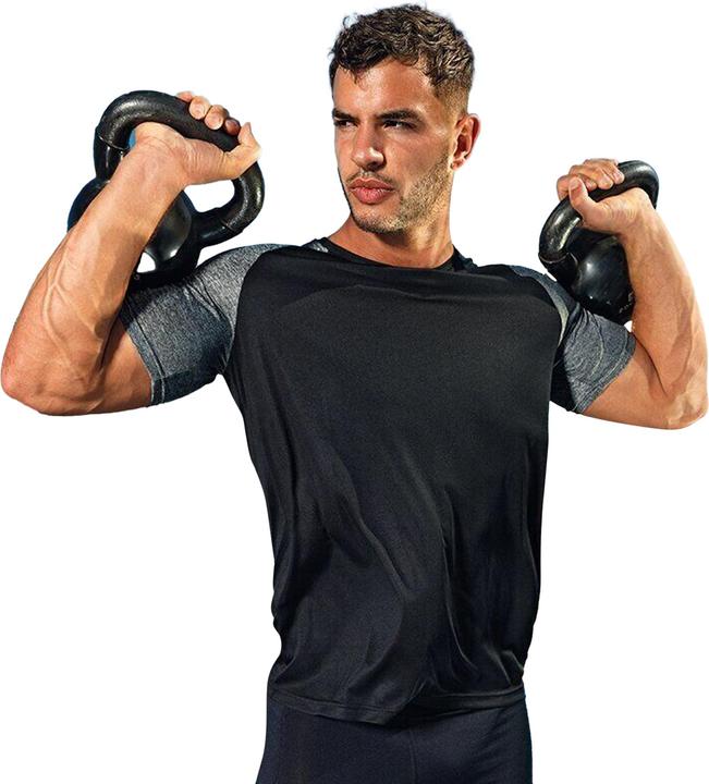 Immagine prodotto Tri Dri Tshirt Performance con maniche a contrasto (M)