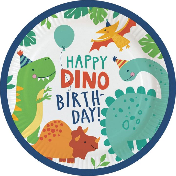 Amscan Happy Dino (8 x)