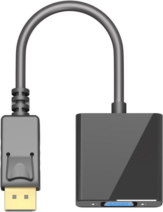 Produktbild Goobay DisplayPort-auf-VGA-Adapter 1.1, 0,15 m (15 cm)