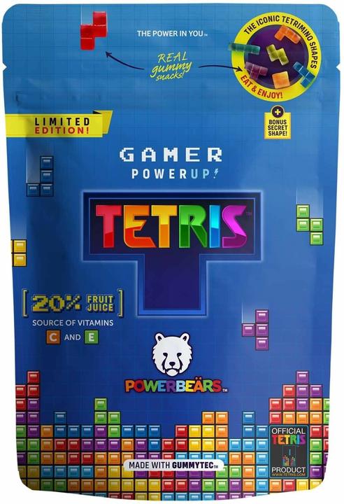 Produktbild Powerbeärs Gamer Powerup Tetris (50 g)