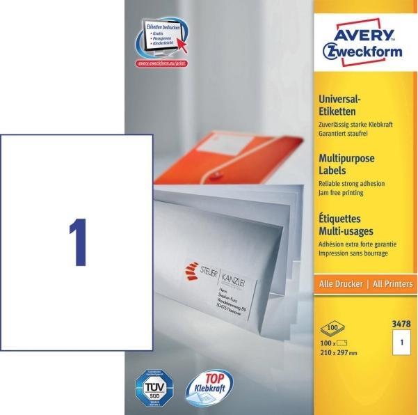 Avery Universal-Etiketten