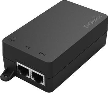 Produktbild EnGenius EPA5012GP - Gigabit Ethernet - 10,100,1000 Mbit/s - Schwarz - CB IEC 60950-1: 20 (60 W)