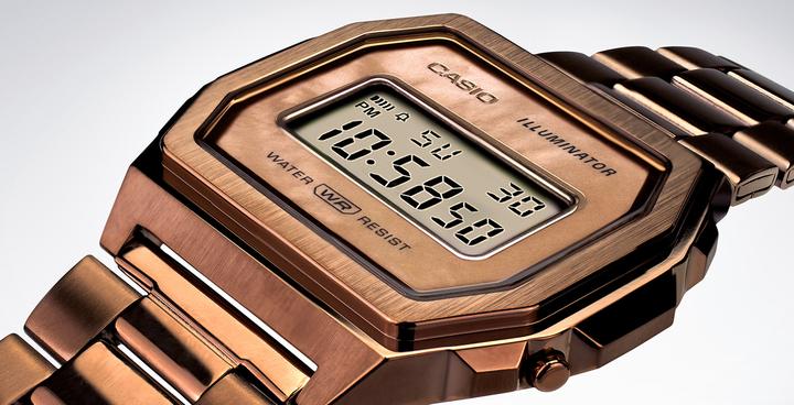 Actual product image Casio Vintage A1000rg-5ef (Digital watch, 39.60 mm)