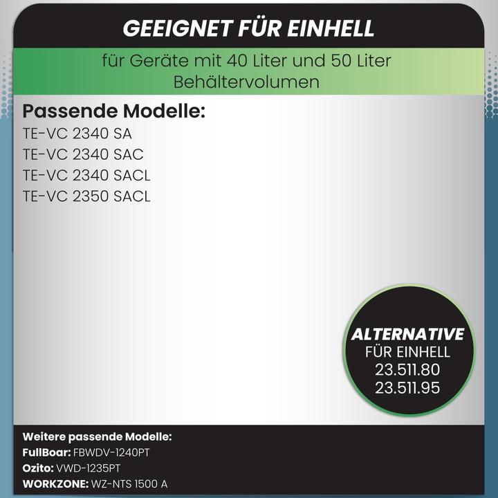 Produktbild Mc Filter 20x Staubsaugerbeutel DSM 45 (20 x)