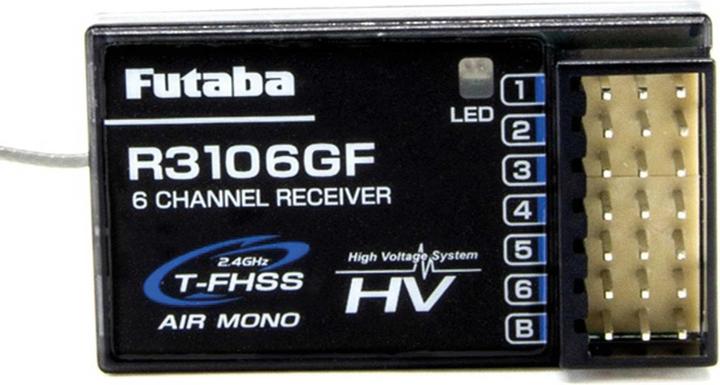 Image du produit Futaba R3106GF Récepteur T-FHSS (w/o Telemetry)