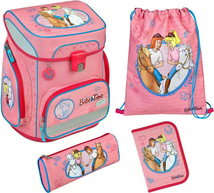 Scooli Schulthek-Set 5-teilig Bibi und Tina (18 l)