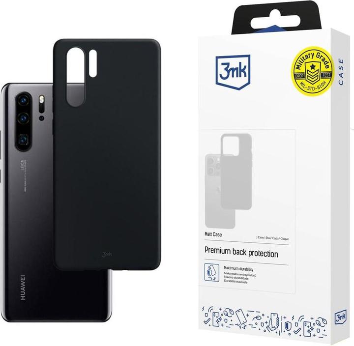Produktbild 3MK matte case Huawei P30 Pro black / black (Huawei P30 Pro)